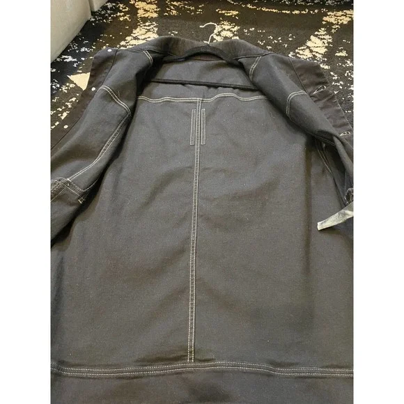 Rick Owens DRKSHDW sleeveless denim jacket